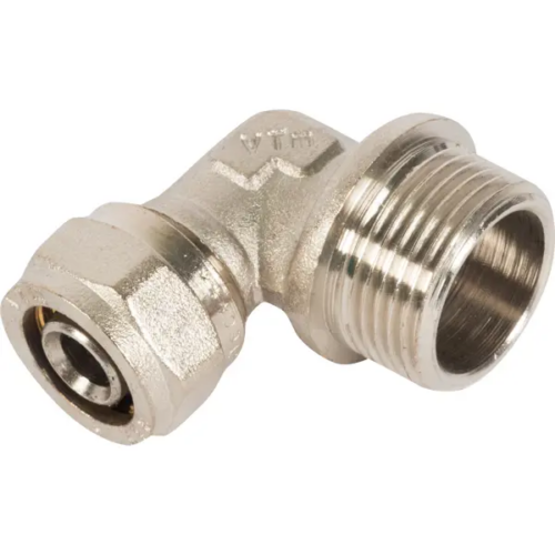 Угол комбинированный 90° Valtec 3/4"x16 мм НР латунь VTM.353