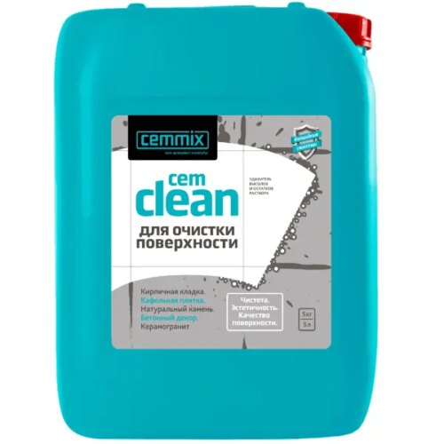 Удалитель высолов и остатков раствора Cemmix CemClean 5 л