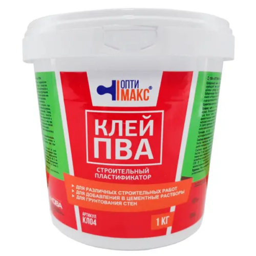 Клей ПВА для пластификации растворов 1 кг