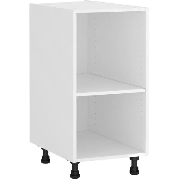 Каркас напольный скошенный Delinia ID 38.7x76.8x56 см ЛДСП цвет белый