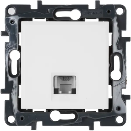 Телефонная розетка встраиваемая Legrand Structura RJ11