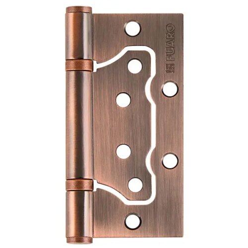 Петля без врезки N100500/2BB-AC/BL 100x75x2.5 мм сталь цвет античная медь
