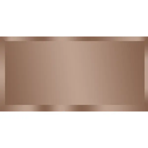 Зеркальная плитка Omega Glass NNLM35 прямоугольная 20x10 см глянцевая цвет бронза 1 шт.
