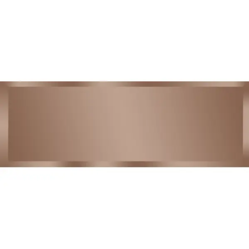 Зеркальная плитка Omega Glass NNLM38 прямоугольная 30x10 см глянцевая цвет бронза 1 шт.