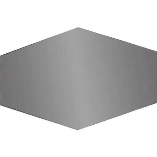 Зеркальная плитка Omega Glass NNLM74 сота 30x20 см глянцевая цвет графит 6 шт.