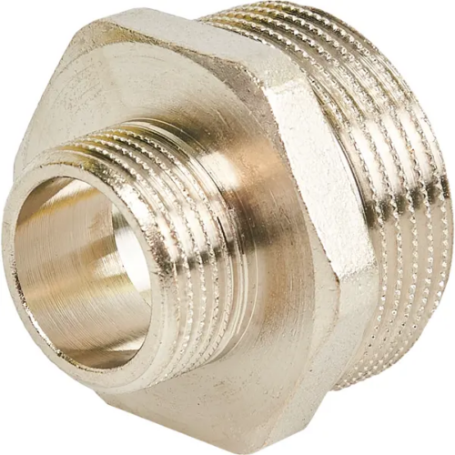 Ниппель Stout 1 1/4"x3/4" НР латунь SFT-0004-011434