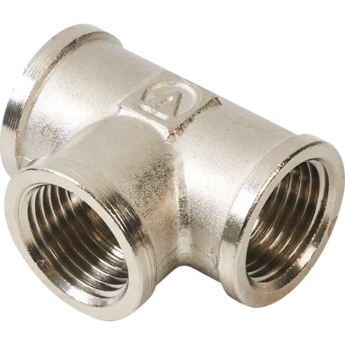Тройник Stout 1/2"x1/2"x1/2" ВР латунь
