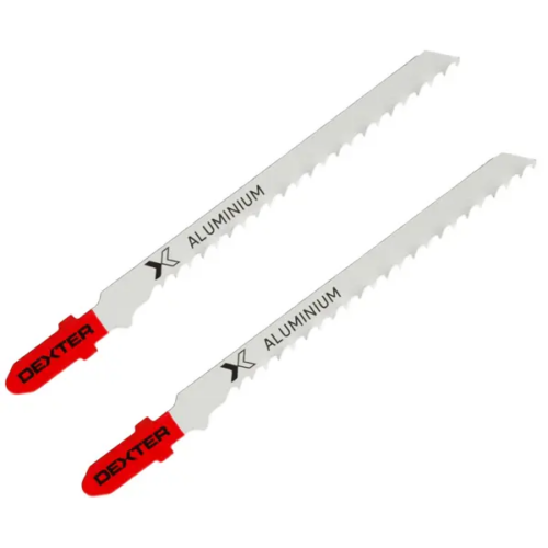 Пилка для электролобзика по алюминию Dexter T227D чистый рез 76 мм