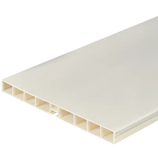 Цоколь для кухни Delinia 240x10 см ПВХ цвет белый