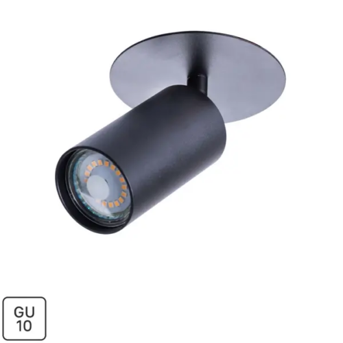 Спот поворотный Arte Lamp Cefeo 1 лампа GU10 2 м² цвет черный