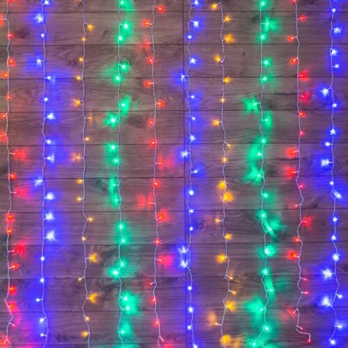 Гирлянда светодиодная Занавес Дождь 1.5x1 м 96 LED