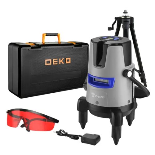 Уровень лазерный Deko DKLL02RB штатив