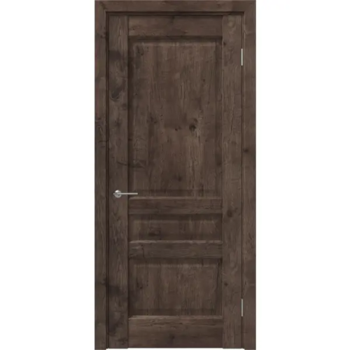 Дверь межкомнатная глухая Artens Магнолия 90x200 см ПВХ цвет акация с замком и петлями