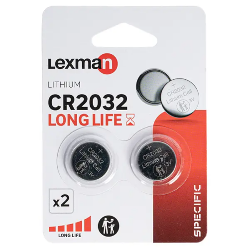 Батарейка литиевая Lexman CR2032 2 шт.