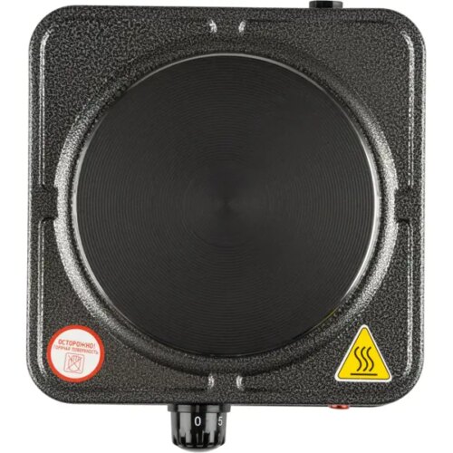 Электрическая настольная плита HomeStar HS-1102 24.6 см 1 конфорка цвет серый