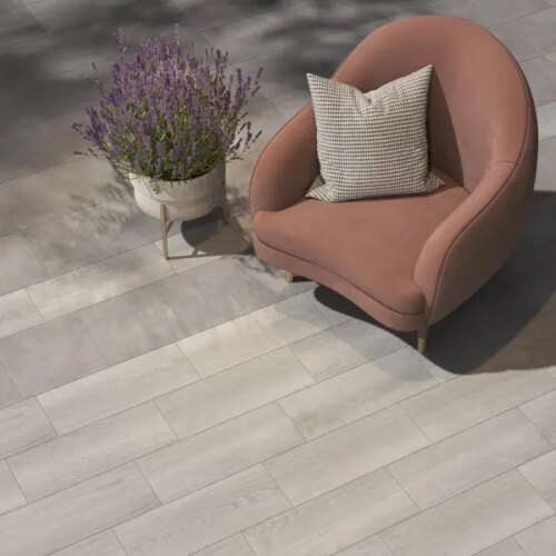 Глазурованный керамогранит Kerama Marazzi Ланди SG414120N 20.1x50.2x0.85 см 1.41 м² матовый цвет серый