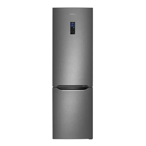 Холодильник двухкамерный Maunfeld MFF187NFIX10 59.5x185.8x67.6 см цвет серебристый