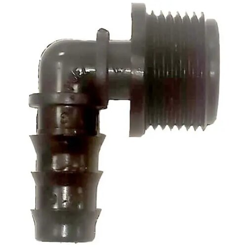 Угол для капельной линии 1/2"x16 мм