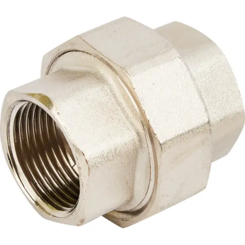 Сгон прямой американка Stout 1"x1" ВР-НР латунь SFT-0034-000001