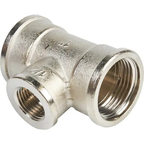 Тройник переходной 1"x1/2"x1" ВР латунь Stout SFT-0022-001121