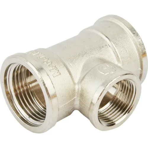 Тройник переходной 1"x3/4"x1" ВР латунь Stout SFT-0022-001341