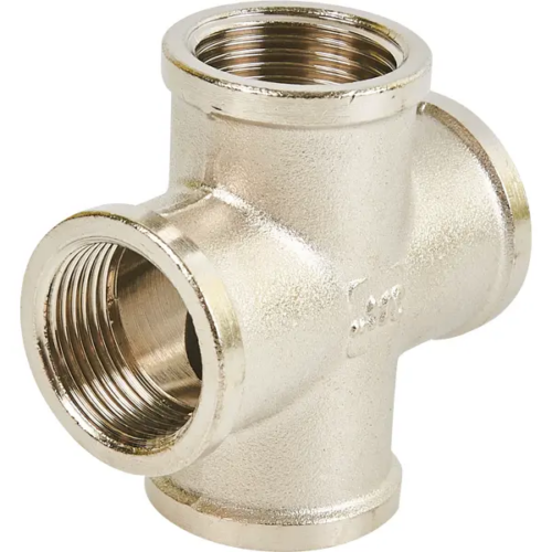 Крестовина Stout 3/4"x3/4"x3/4"x3/4" ВР латунь