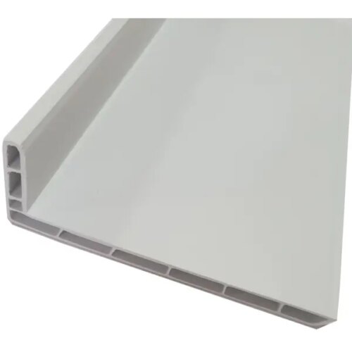 Уголок ПВХ Белый 120x35x3000 мм