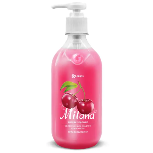 Жидкое крем-мыло Grass Milana «Черешня» 0.5 л