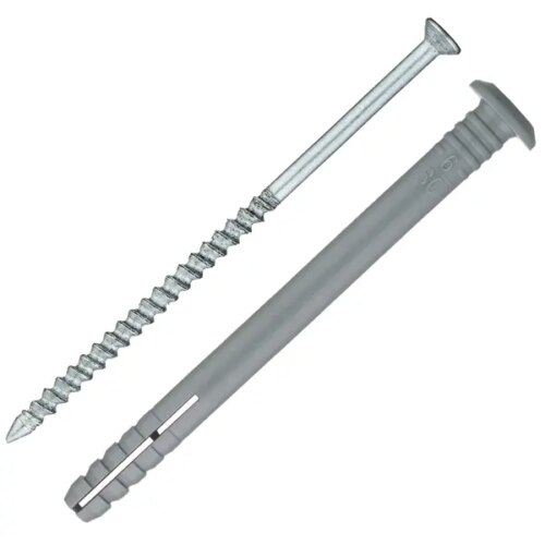 Дюбель-гвоздь Tech-krep SM-G 6x80 мм полипропиленовый гриб 10 шт.
