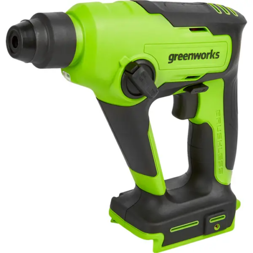 Перфоратор аккумуляторный бесщеточный SDS-plus Greenworks GD24SDS1