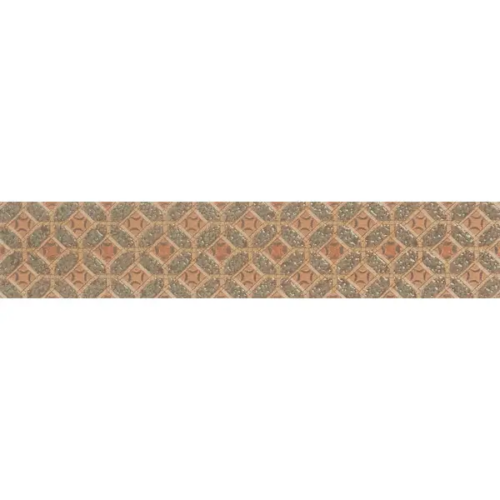 Декор настенный Kerama Marazzi Марракеш 6x28.5 см матовый цвет коричнево-терракотовый