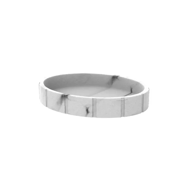 Мыльница Lemer Marble WHMARB003
