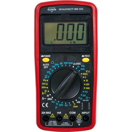 Мультиметр Elitech ММ 300