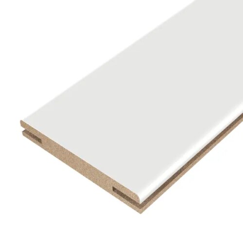 Добор дверной коробки Лион телескопический 2150x150x10 мм Hardflex ламинация цвет белый жемчуг